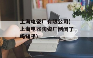 上海电瓷厂有限公司(上海电器陶瓷厂倒闭了吗知乎)