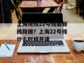 上海地铁22号线最新线路图？上海22号线什么时候开建