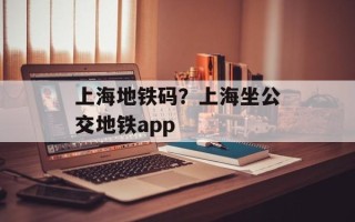 上海地铁码？上海坐公交地铁app