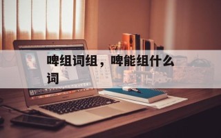 啤组词组，啤能组什么词