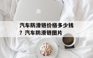 汽车防滑链价格多少钱？汽车防滑链图片