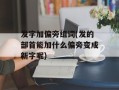 发字加偏旁组词(发的部首能加什么偏旁变成新字呢)