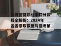 武汉警官职业学院分数线全解析：2024年各省录取数据与报考策略