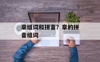 章组词和拼音？章的拼音组词
