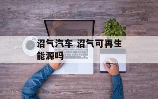 沼气汽车 沼气可再生能源吗