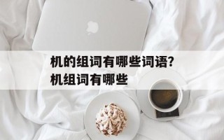 机的组词有哪些词语？机组词有哪些