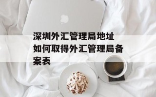 深圳外汇管理局地址 如何取得外汇管理局备案表