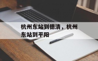 杭州东站到德清，杭州东站到平阳