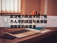 武汉电力职业学院：电力人才的摇篮与未来能源教育的探索者