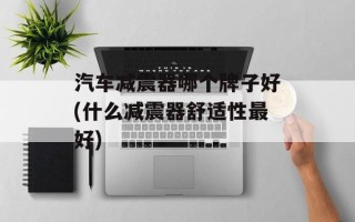 汽车减震器哪个牌子好(什么减震器舒适性最好)