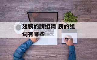 翅膀的膀组词 膀的组词有哪些