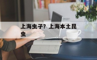 上海虫子？上海本土昆虫