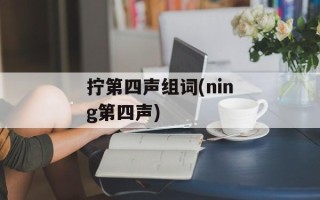 拧第四声组词(ning第四声)