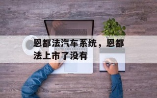 恩都法汽车系统，恩都法上市了没有