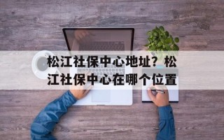 松江社保中心地址？松江社保中心在哪个位置