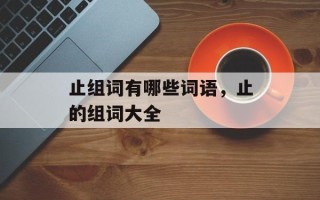 止组词有哪些词语，止的组词大全