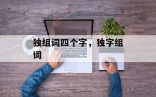 独组词四个字，独字组词