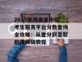 2025年河南省中招考生服务平台分数查询全攻略：从查分到录取的保姆级教程