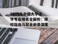 2025年中国大学法学专业排名全解析：择校指南与就业前景深度剖析