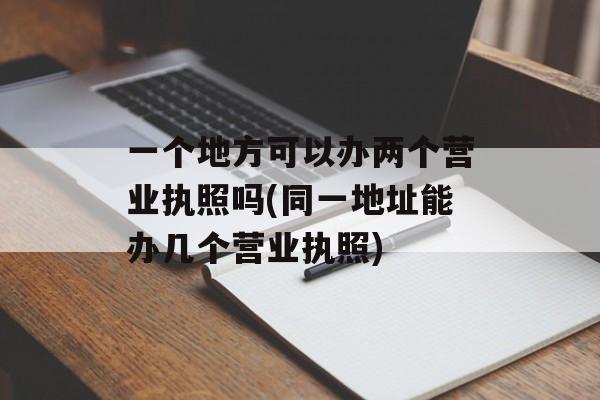 一个地方可以办两个营业执照吗(同一地址能办几个营业执照)-第1张图片-