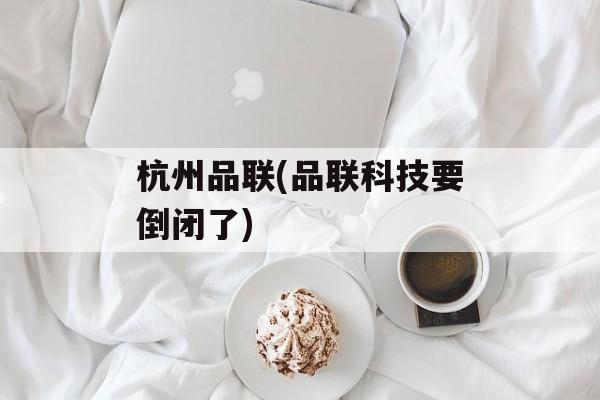 杭州品联(品联科技要倒闭了)-第1张图片-
