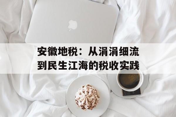 安徽地税：从涓涓细流到民生江海的税收实践-第1张图片-