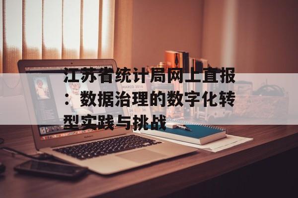 江苏省统计局网上直报：数据治理的数字化转型实践与挑战-第1张图片-
